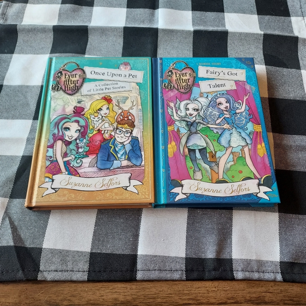 Ever After High 2 Book Set NEW Suzanne Selfors + Bonus NEW